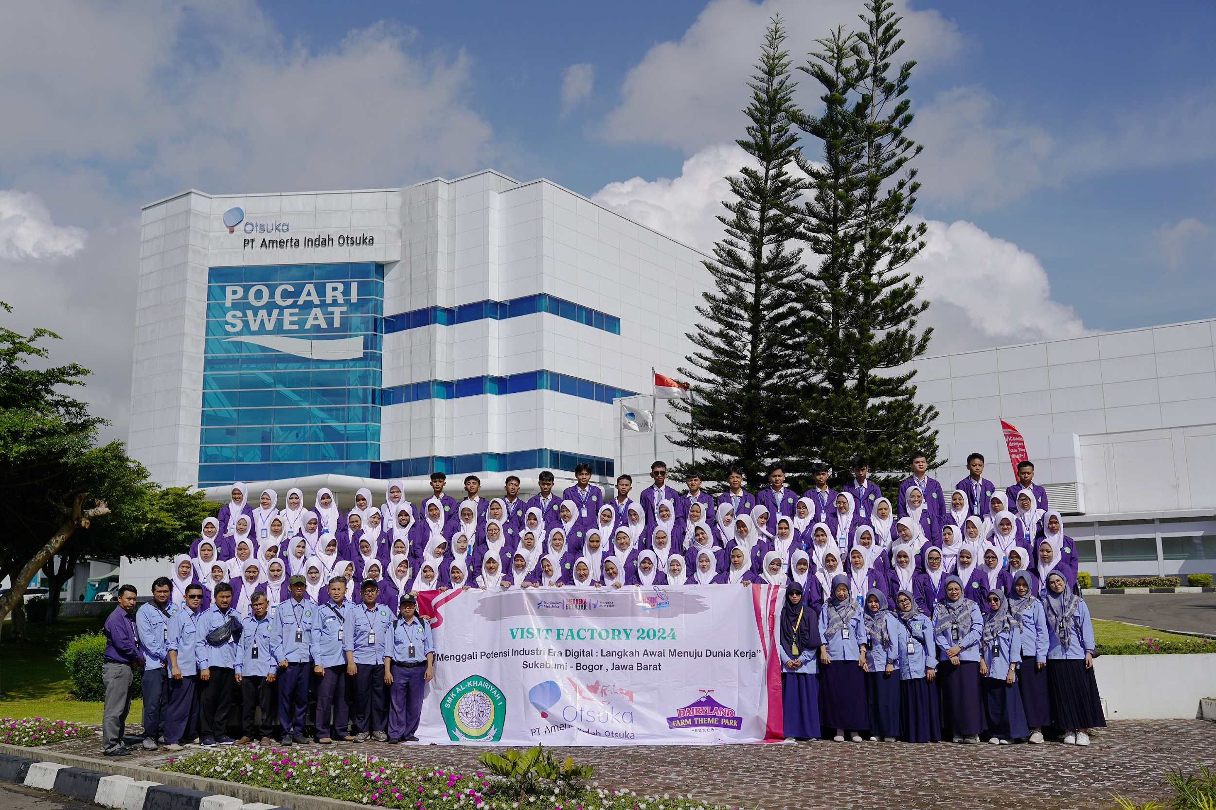 KUNJUNGAN INDUSTRI @POCARI SWEET